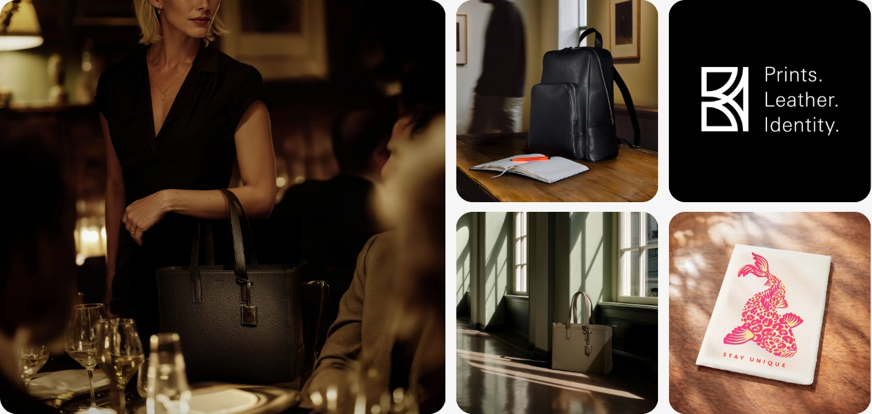 Tasche, Rucksack, Grußkarte